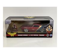 Wonder Woman and 1972 Pontiac Firebird 1:32 Scale Jada 253253009