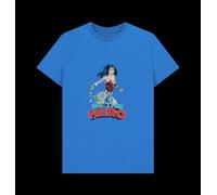 Wonder Woman Be The Hero Baseball Unisex T-Shirt Blue Wonder Woman Bright Blue S