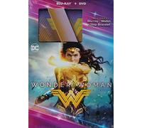 Wonder Woman Blu-ray + DVD Combo Gift Set with Wallet and Slap Bracelet