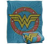 WONDER WOMAN Circle W Silky Touch Super Soft Throw Blanket 152 x 127 cm