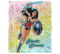 Wonder Woman Comic Character Silky Touch Super Soft Throw Blanket 152 X 127 cm, White