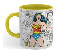 Wonder Woman Comic Mug - Yellow