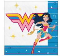 Wonder Woman DC Birthday Party Lunch Napkins (16)