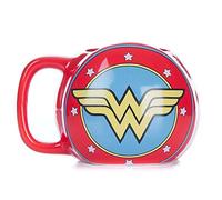 Wonder Woman DC Comics Shield Mug, Ceramic, Multi-Colour, 12 x 14 x 10 cm