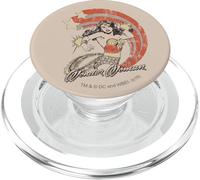 Wonder Woman Deflecting with Bracelets PopSockets PopGrip for MagSafe