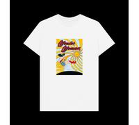 Wonder Woman Flying White T-Shirt Wonder Woman White 2XL