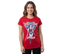 Wonder Woman Join The Fight Women's T-Shirt (XL) Red
