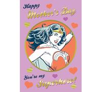 WONDER WOMAN Mother's Day Card Happy Mothers day Card