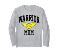 Wonder Woman Mother's Day Warrior Mom Long Sleeve T-Shirt
