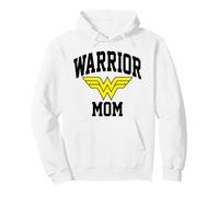 Wonder Woman Mother's Day Warrior Mom Pullover Hoodie