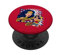 Wonder Woman Pop Art Wonder PopSockets Adhesive PopGrip