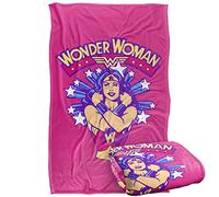 Wonder Woman Star Crossed Super Soft Silky Touch Blanket - 91 x 147 cm