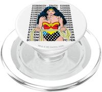 Wonder Woman Strength Truth Power PopSockets PopGrip for MagSafe