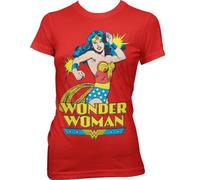 Wonder Woman Superhero Red Women's T-shirt Official Hybris