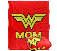WONDER WOMAN Wonder Mom Silky Touch Super Soft Throw Blanket 152 x 127 cm