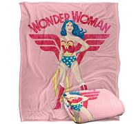 WONDER WOMAN WW Sparkle Silky Touch Super Soft Throw Blanket 152 x 127 cm
