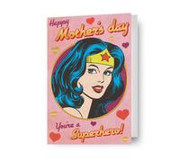 Wonder Woman Mother's Day Card