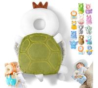 Wonderbaby Head Protection Backpack Pillow - Baby Fall Back Head Protector Turtle