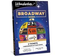 Wonderbox - Christmas Experience Gift - The Broadway Show of Your Choice