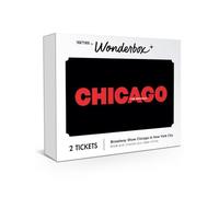 WONDERBOX - Experience Gift - Chicago The Musical Package on Broadway - 2 Open Tickets - Easy and Fast Booking Online - Chicago The Musical Full Package