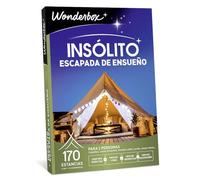 WONDERBOX - Gift Box - Unusual: dream getaway - 1 or 2 unusual nights with dinner or wellness activity for 2 people - Original Couple Gift Ideas