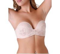 Wonderbra Women's Strapless Bra Refined Glamour Ultimate Creamy Pearl 38B