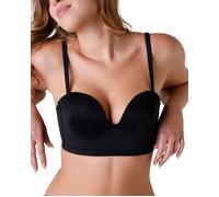 Wonderbra Backless Bra Ultimate Silhouette W0BHM – Moulded Underwired Longline – Black 36B