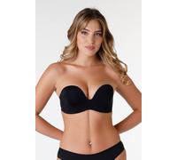 Wonderbra Women Ultimate Strapless Bra , Black, 38 F