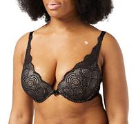 Wonderbra Women Cleavage Triangle Bra Triangle Bra, Black, 34B