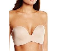 Wonderbra Women Ultimate Strapless Bra , Beige, 38DD
