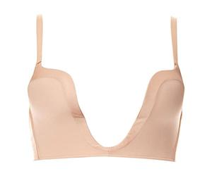 Wonderbra Women's Ultimate Plunge Underwired Multiway, Beige, 30E UK