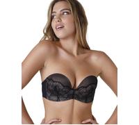 Wonderbra Women Refined Glamour Ultimate Strapless Bra, Black, 34 F