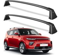 Wonderdriver Lockable 220lbs Roof Rack Cross Bars Compatible with Kia Soul 2020-2026 (Without Side Rails),Heavy Duty Aluminum Roof Rails Crossbars Cargo Canoe Black Rooftop Cargo
