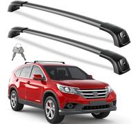 Wonderdriver Roof Rack Cross Bars Fit for Honda CRV CR-V 2012 2013 2014 2015 2016 (Without Side Rails), Heavy Duty 220lbs Aluminum Roof Rails Crossbars Canoe Kayak Rooftop Cargo Carrier Luggage