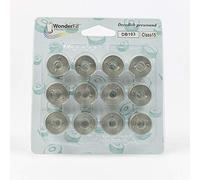 WonderFil, Specialty Threads, DecoBob, Pre-Wound Bobbins, Class 15 - Grey