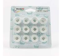 WonderFil, Specialty Threads, DecoBob, Pre-wound Bobbins, Class 15 - White