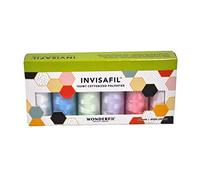 WonderFil Specialty Threads Invisafil Thread Mini-Packs (B001 Pastels)