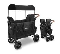 WonderFold W2 Luxe Stroller Wagon Volcanic Black