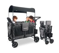 WonderFold W4 Elite Stroller Wagon Charcoal Grey