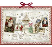 Wonderful Christmas Collage Extra Large Traditional German Advent Calendar 52m Wide x 38 cm