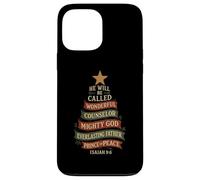 Wonderful Counselor Christian Christmas Bible Verse Design Case for iPhone 13 Pro Max