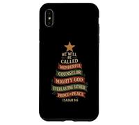 Wonderful Counselor Christian Christmas Bible Verse Design Case for iPhone XS Max
