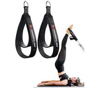 Wonderful Day 2PCS Pilates Straps for Reformer with Storage Bag & Gift Box, Comfortable Enhanced Thickness, Fitness D-Ring Double Loop Exercise Straps for Home Gym Workout