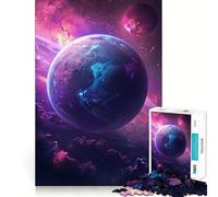Wonderful Galaxy Space Jigsaw Puzzles 1000 Mind Skill Play Premium Laser Cut Quality Quiet Time Mind Exercise at Home (38x52cm)