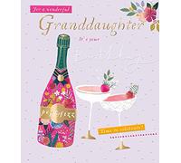 Wonderful Granddaughter Birthday Greeting Card Ling Design Popberry Range Cards KK0087