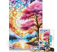 Wonderful Landscape Adults 1000 Piece Jigsaw Puzzle Focus Memory Game Zero Gap Compact Fun for Family Game Time (38x26cm)
