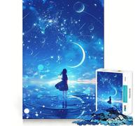 Wonderful Landscape Teenagers 1000 Pieces Puzzle Memory Fun Game Clean Cut Sturdy Components Portable Travel Friendly Fun Game (50x75cm)