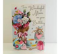 Jonny Javelin Wonderful Mum Birthday Card Flowers Presents