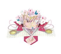 Second Nature Wonderful Mum Happy Birthday Pop-Up Greeting Card Pop Up Cards POP197MC09