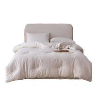 Wonderful Natural Cotton Quilt, Lightweight Soft Bedspread for All Season, Breathable Cotton Soft Soybean Fiber Quilt, Lightweight Soft Breathable Quilted Bedspreads Quilt